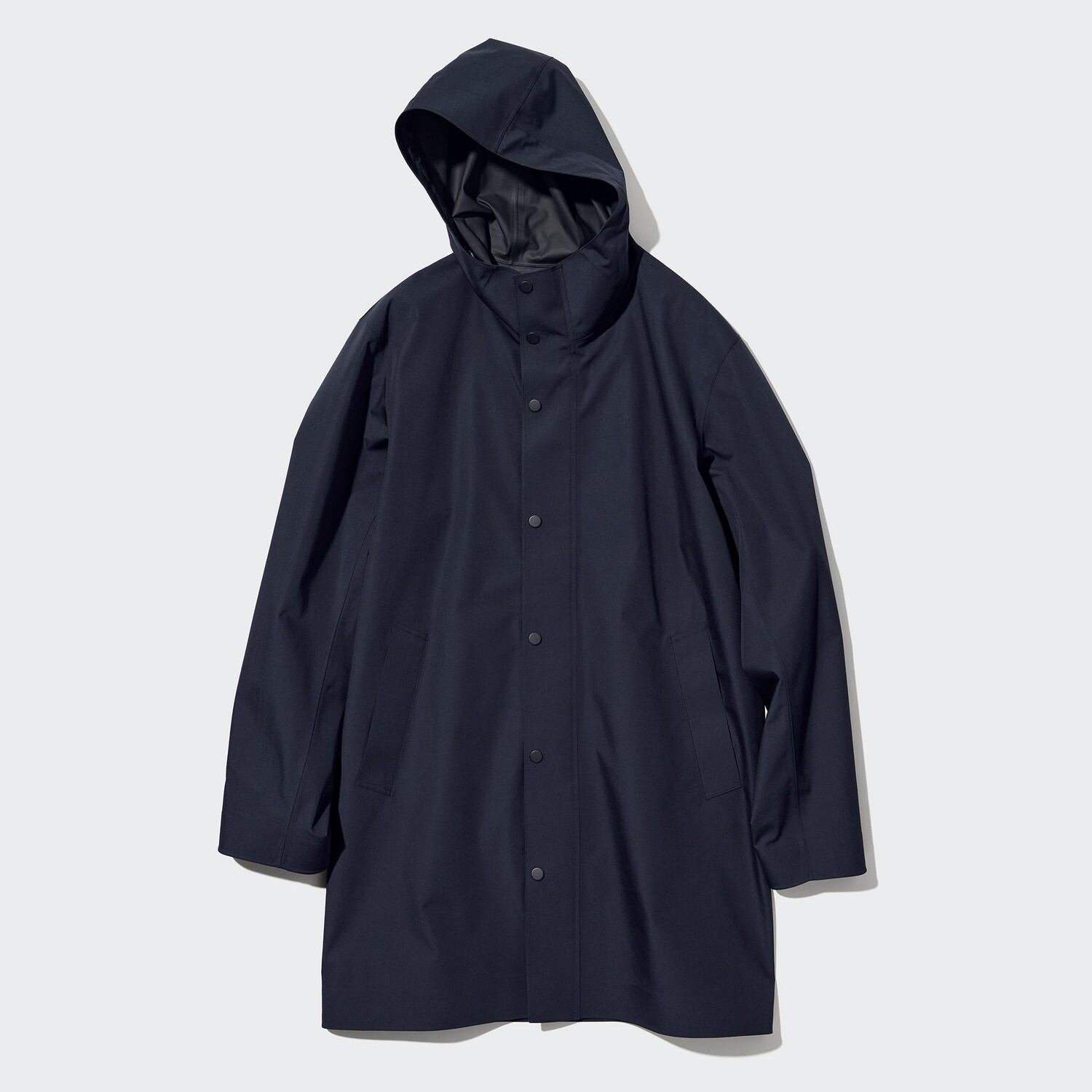 

Блоктех пальто UNIQLO, темно-синий