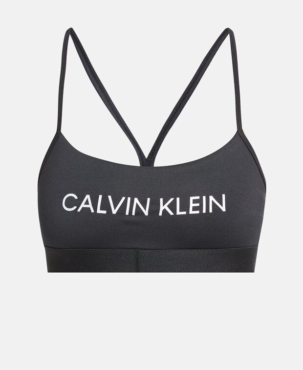 

Спортивный бюстгальтер Calvin Klein Performance, черный