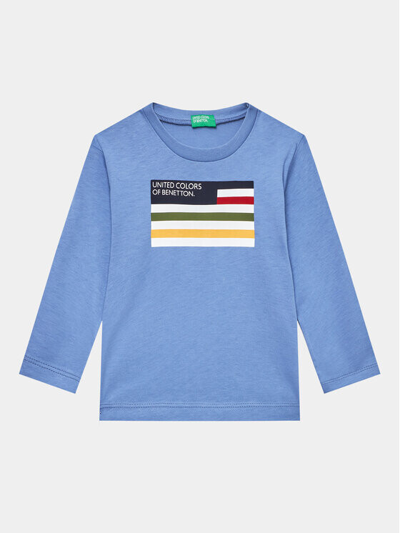 

Блуза стандартного кроя United Colors Of Benetton, синий