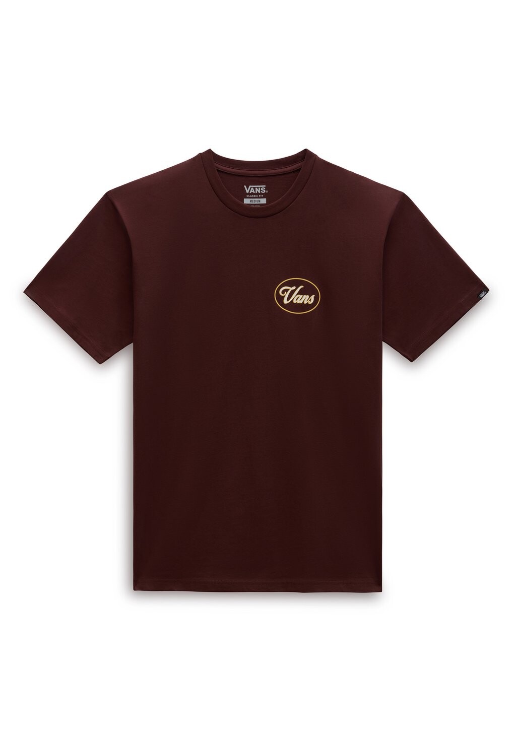 

Футболка с принтом Custom Co Ss Tee Vans, цвет bitter chocolate