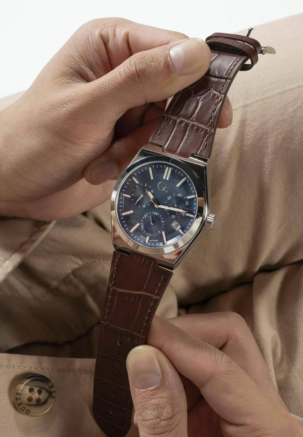 

Хронограф Multi-Function Prodigy Gc Watches, серебристый тон