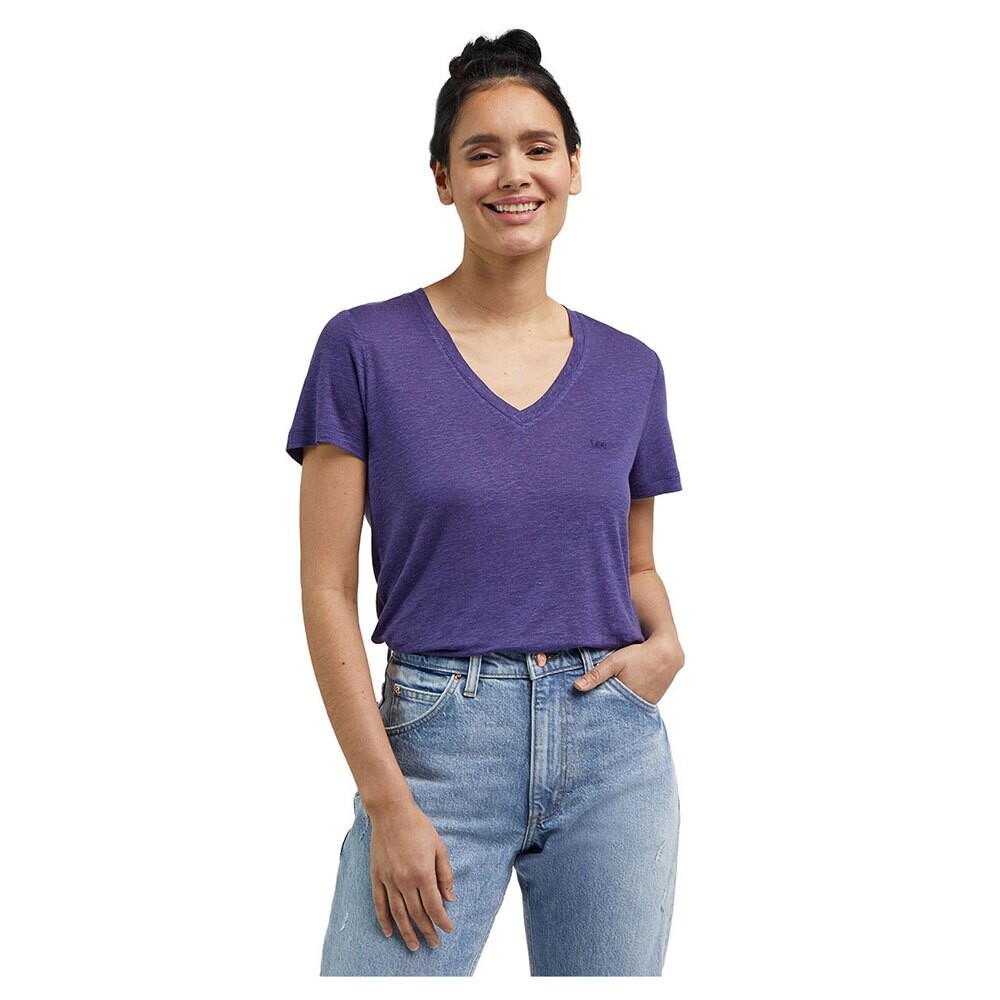

Футболка Lee V Neck Tee, фиолетовый