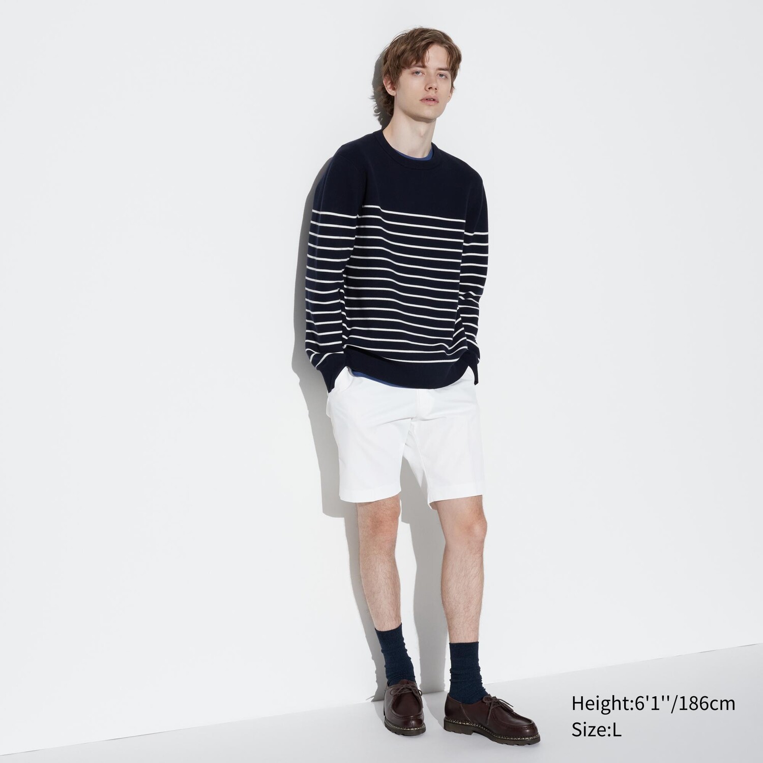 

Шорты аирсенс UNIQLO, белый