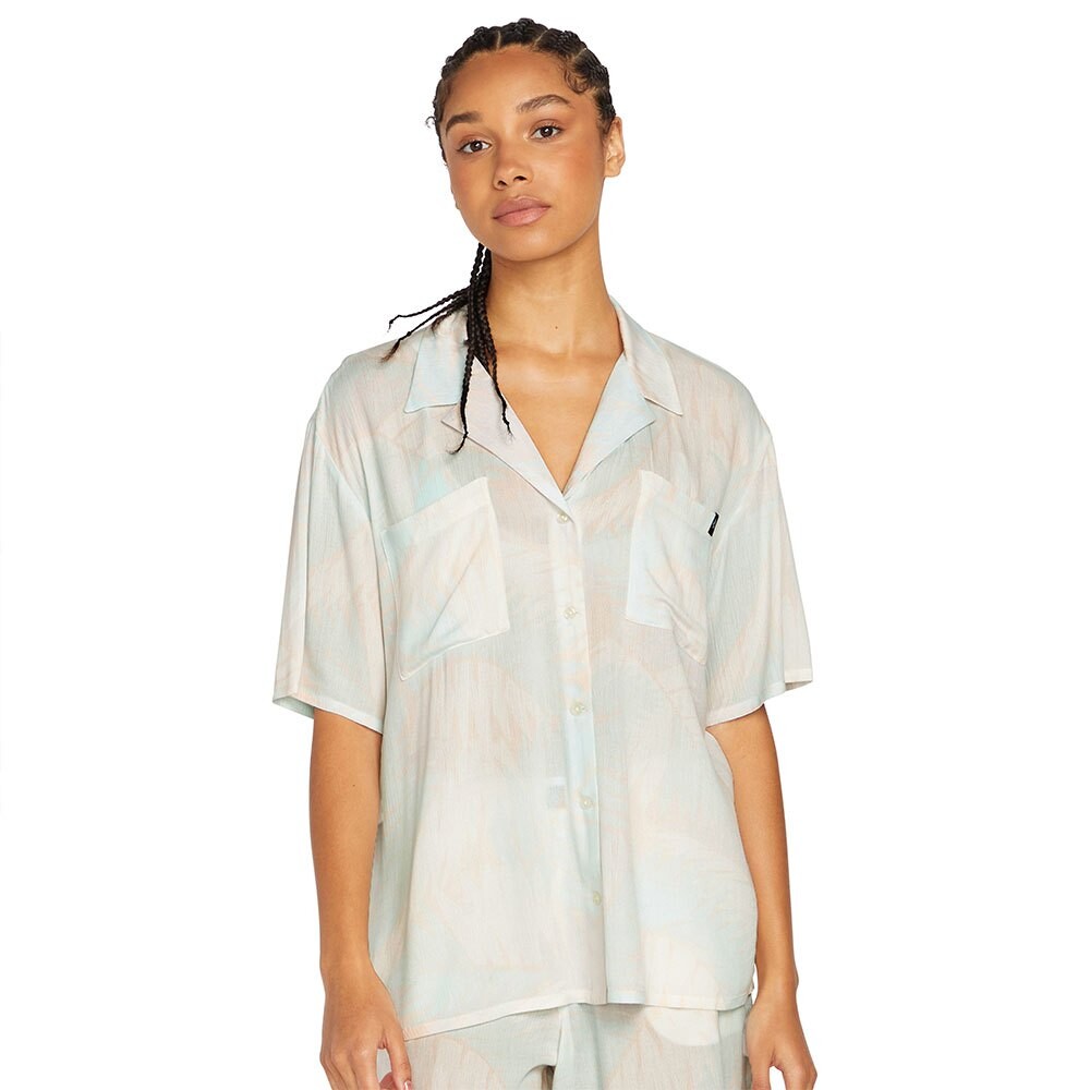 

Рубашка с коротким рукавом Volcom Palmy Nites, белый