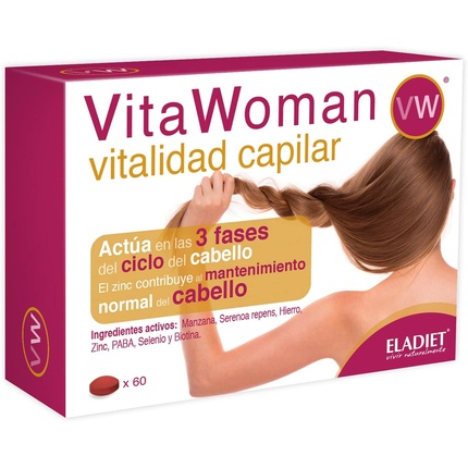 

Eladiet Vita Woman Hair Vitality 60 таблеток