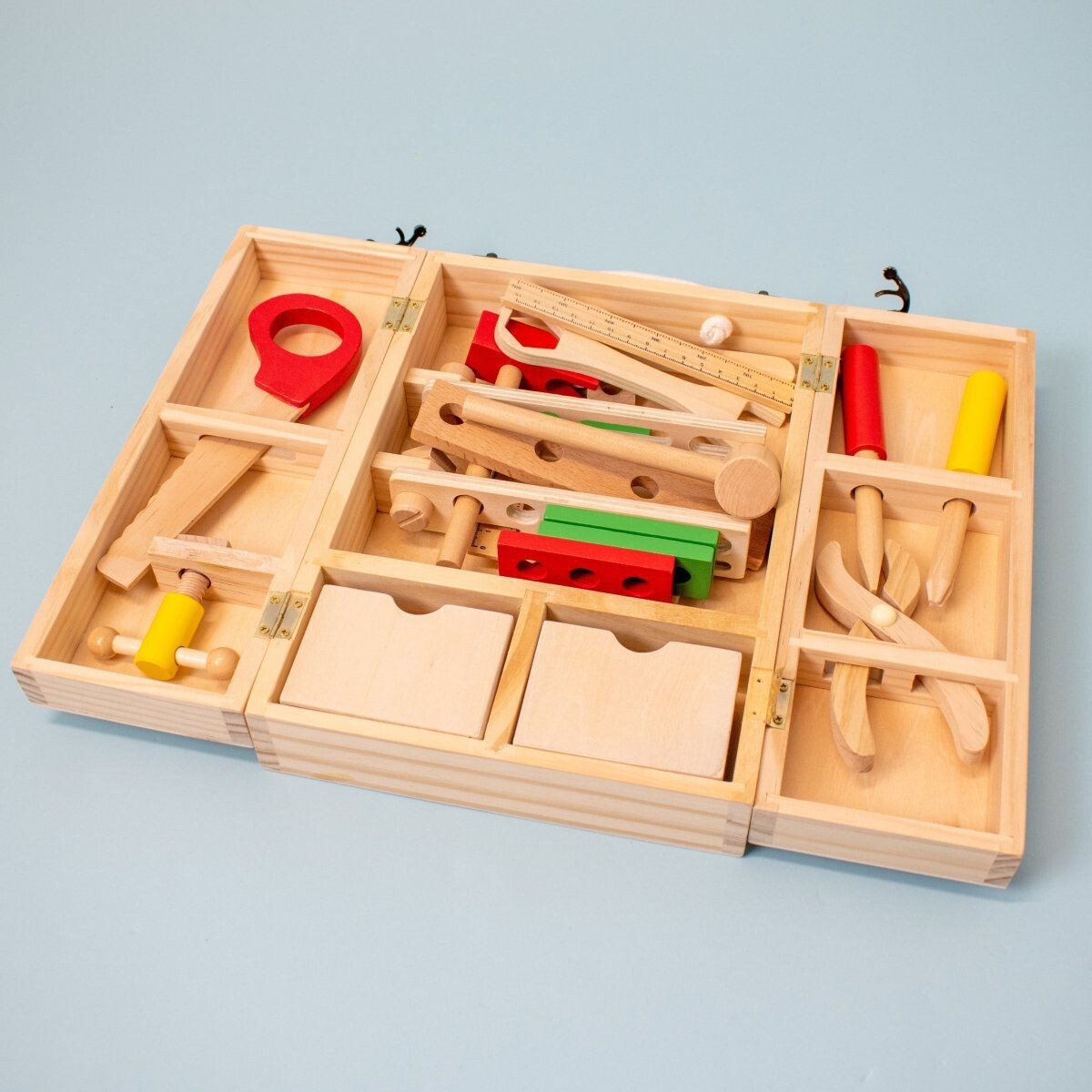 

Классический деревянный ящик для инструментов Popfun