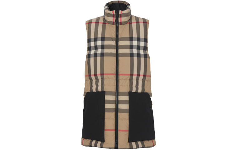 

Пуховик женский Burberry, бежевый