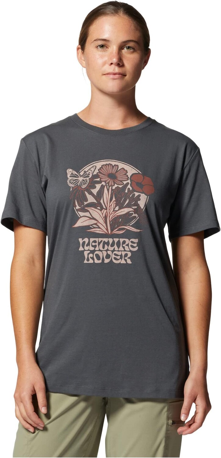 

Футболка с короткими рукавами Nature Lover Mountain Hardwear, цвет Volcanic