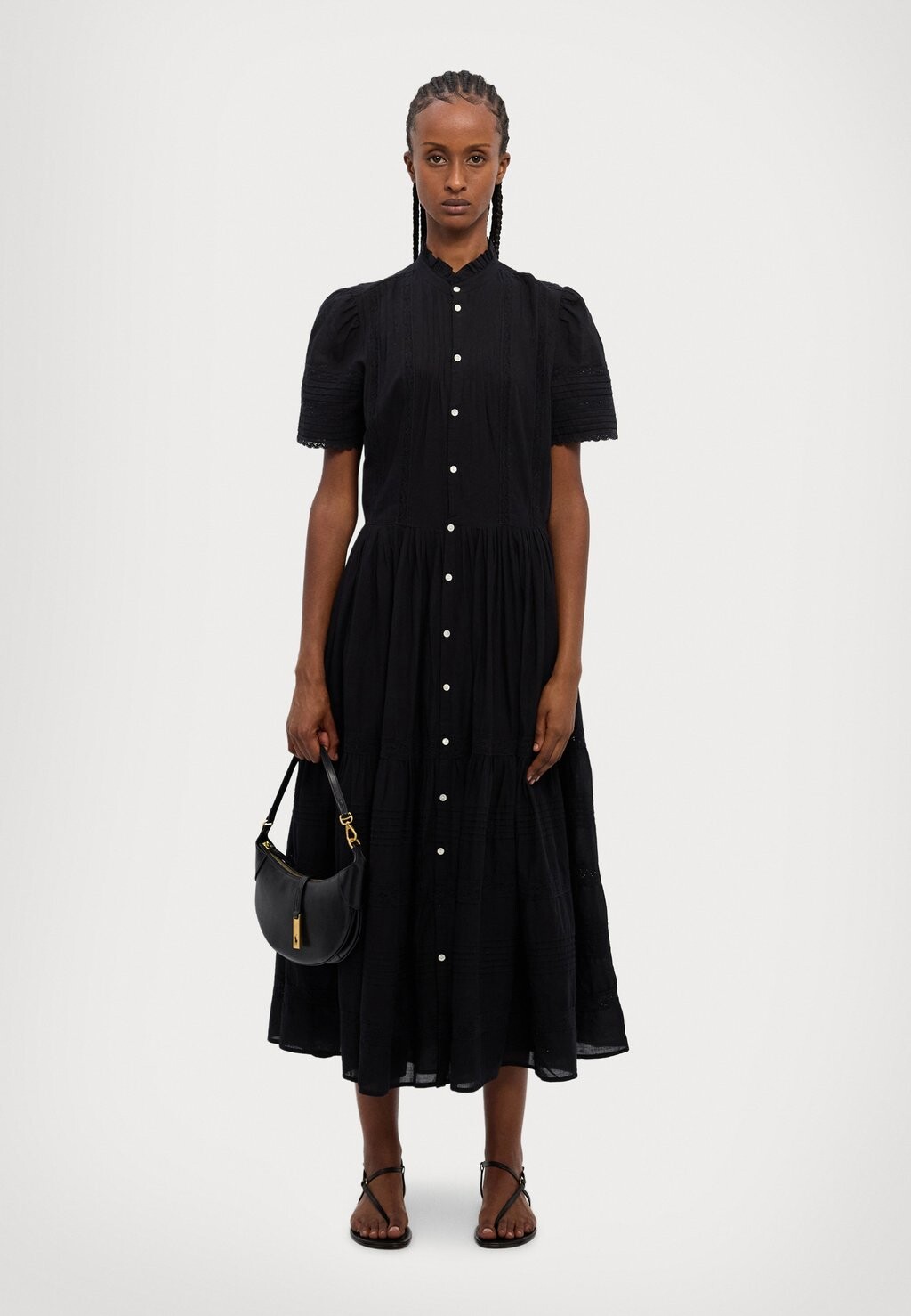

Платье макси MARB SHORT DRESS Ralph Lauren, черный