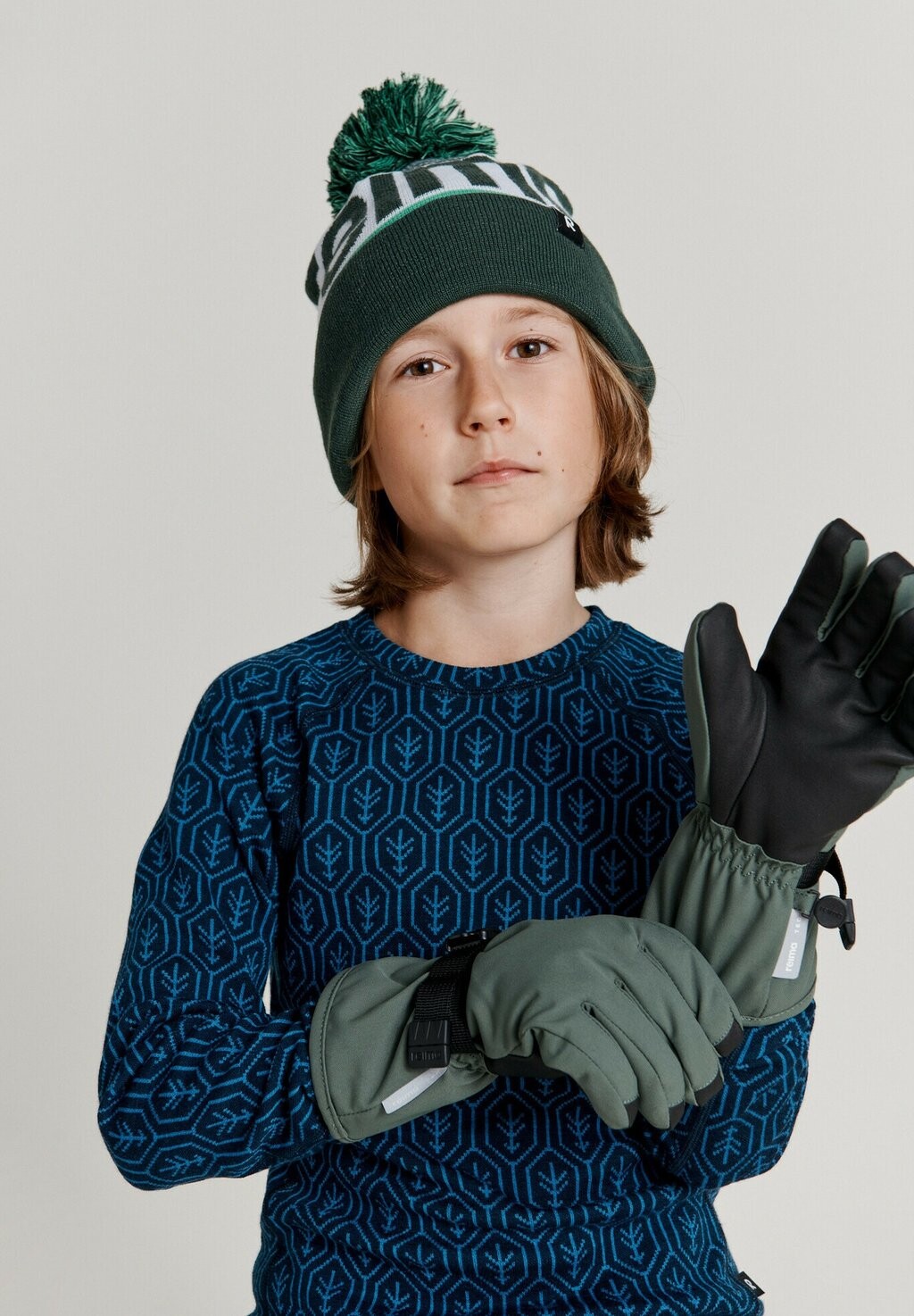 

Перчатки TEC WINTER TARTU THYME Reima, цвет grün
