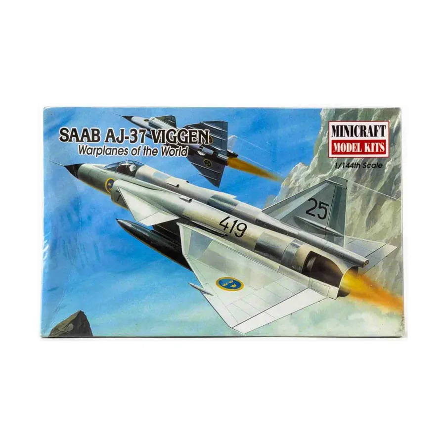 

Сааб AJ-37 Вигген, Modern Aircraft & Spacecraft - 1:144 Scale (Minicraft)