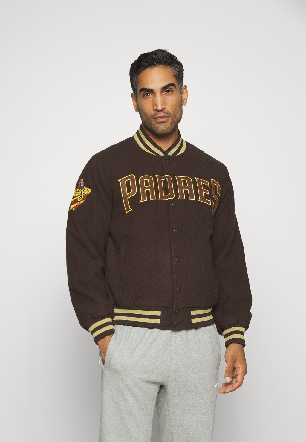

Team Mlb San Diego Padres Patch Varsity New Era, коричневый