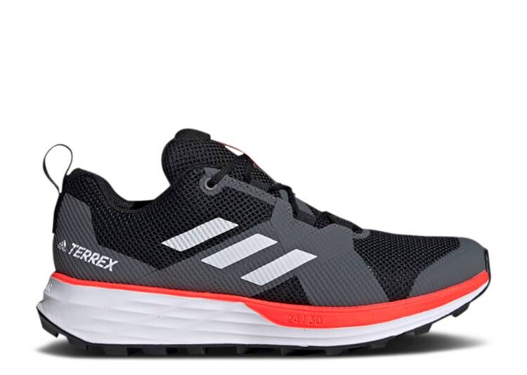 

Кроссовки Adidas TERREX TWO 'BLACK SOLAR RED', черный
