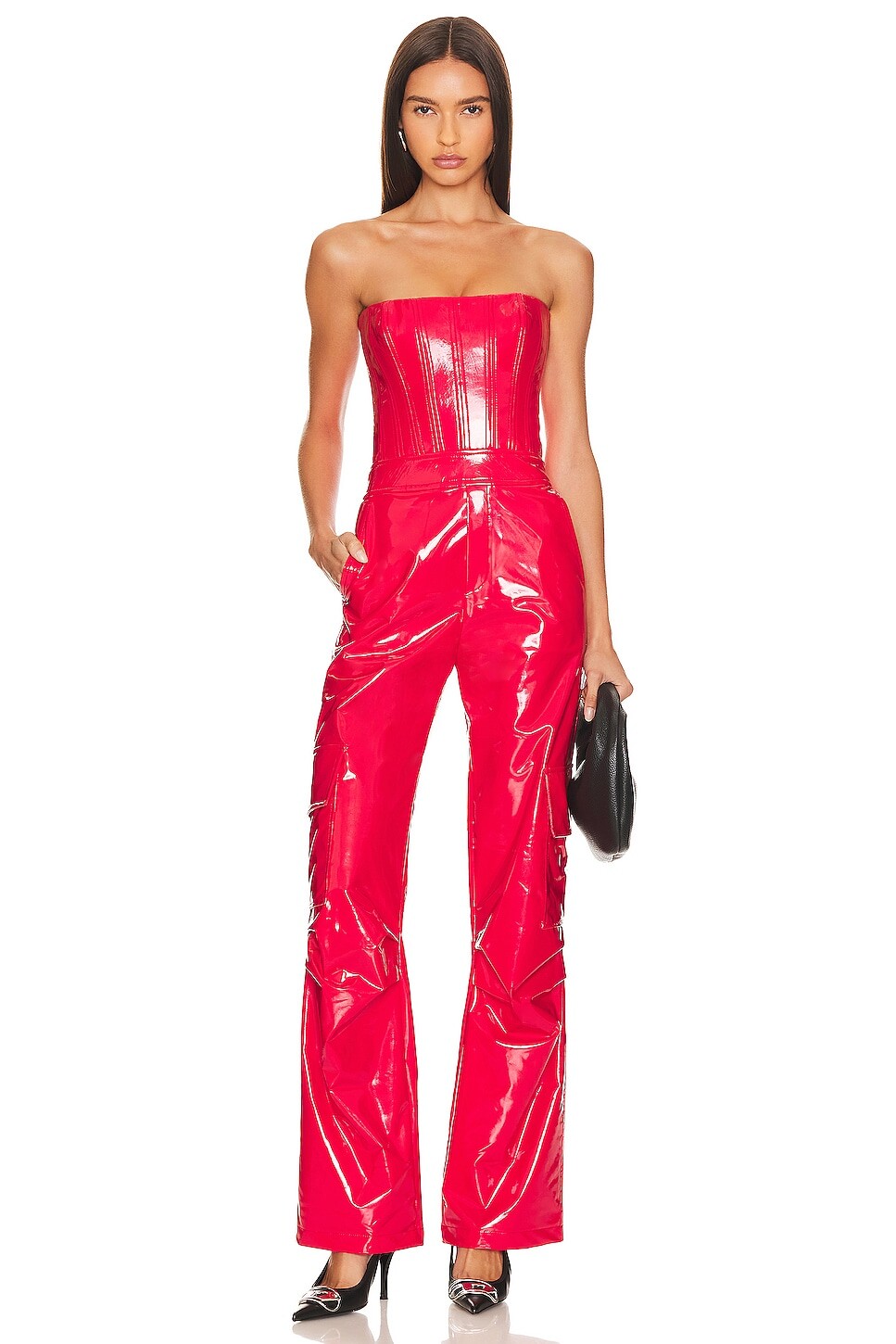 

Комбинезон The New Arrivals by Ilkyaz Ozel Giselle, цвет Pigalle Red