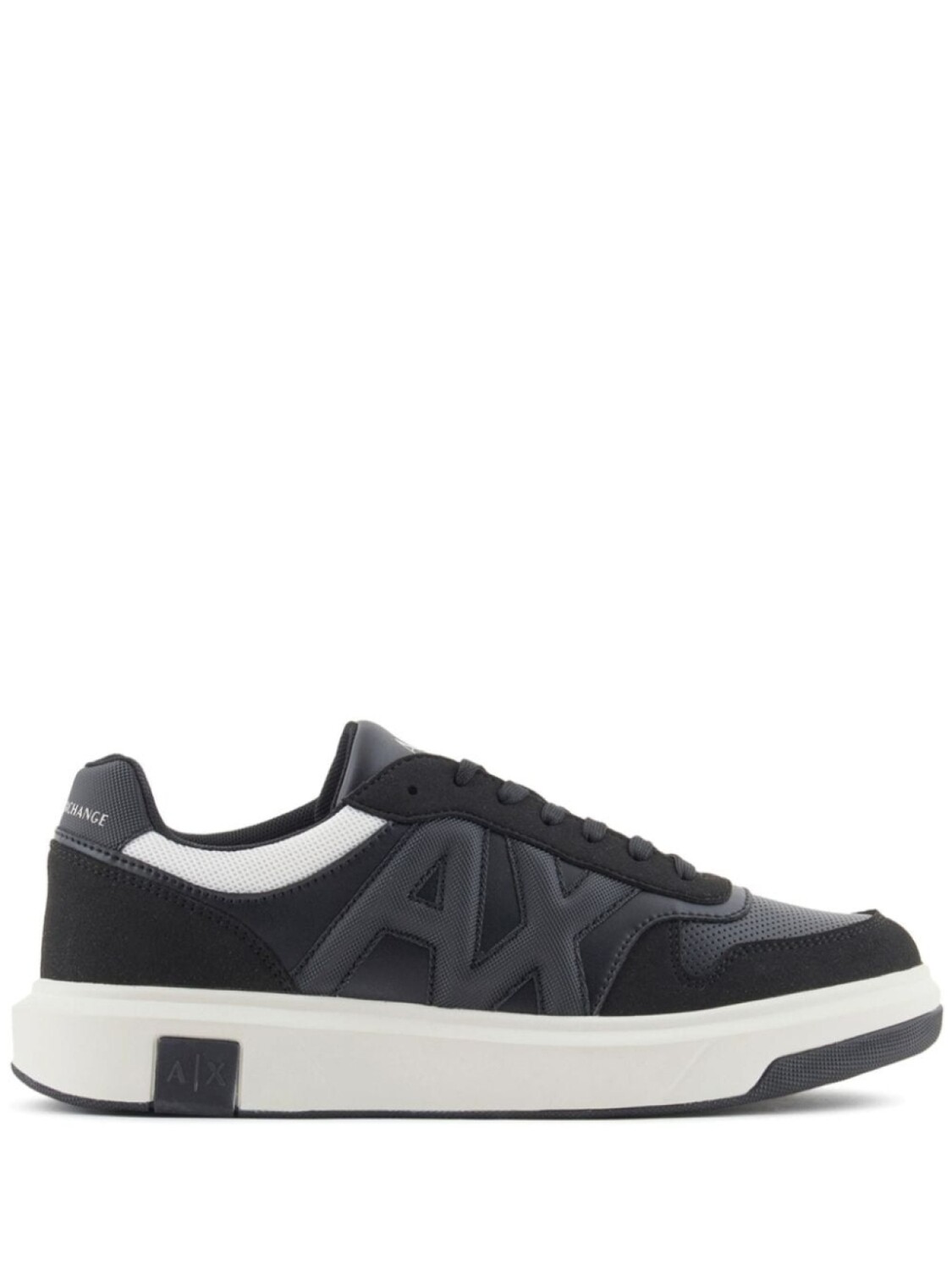 

Armani Exchange кроссовки в двух тонах, черный