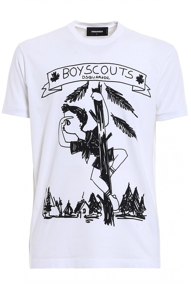 

Футболка Dsquared S74Gd0377 T-shirt, белый