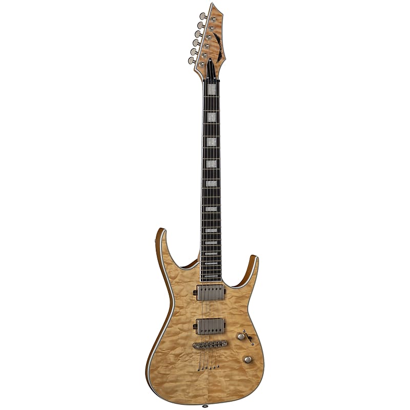 Электрогитара Dean Exile Select 6 String Quilt Top, Satin Natural, EXILE QM SN