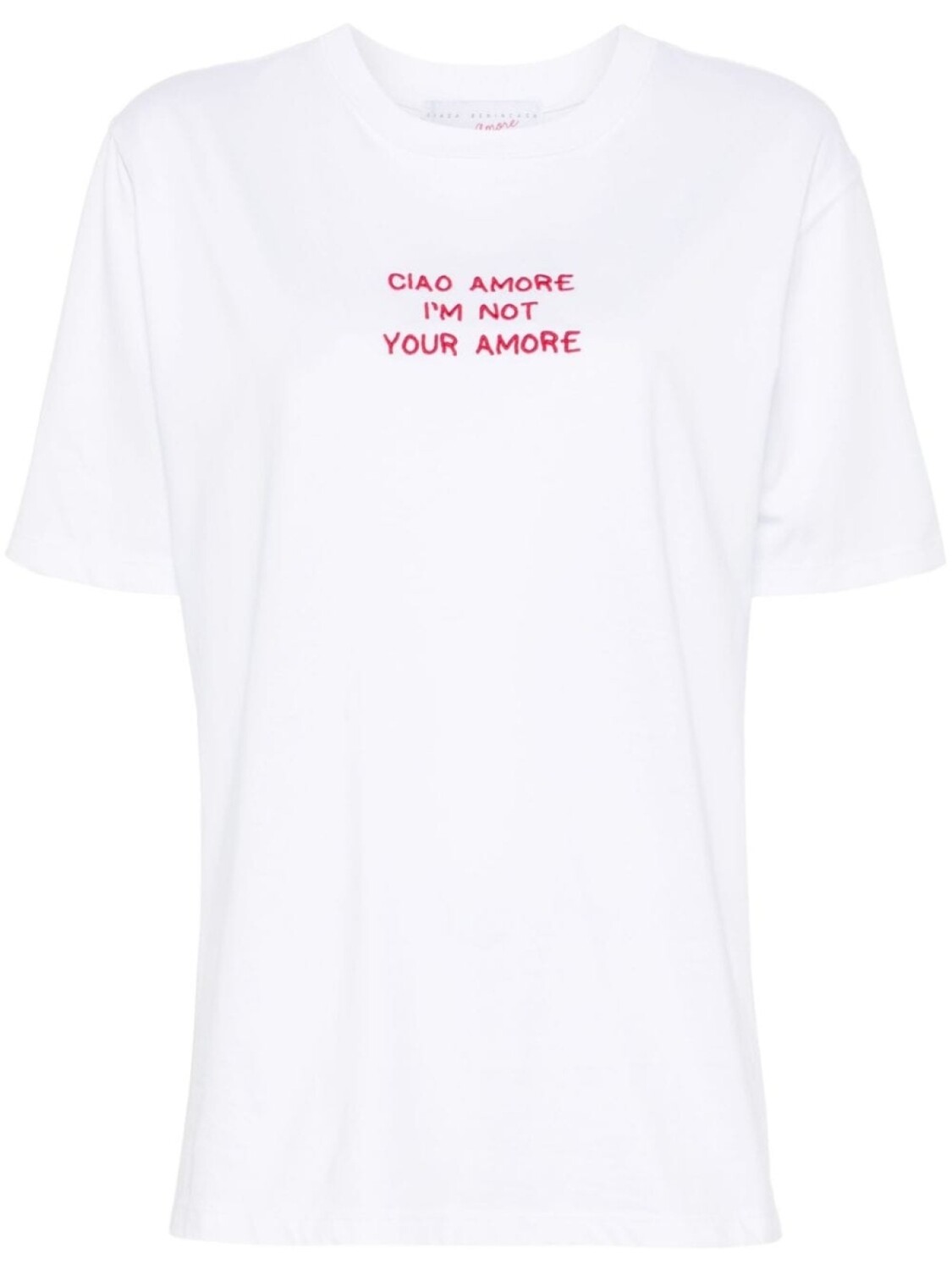

Giada Benincasa футболка I'm not you Amore, белый