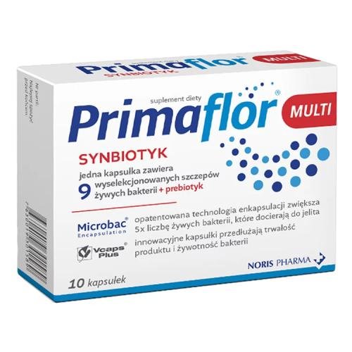 Primaflor, Мультисинбиотик + витамин D3, 10 капсул