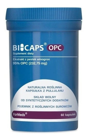 Formeds, Bicaps, пищевая добавка OPC, 60 капсул