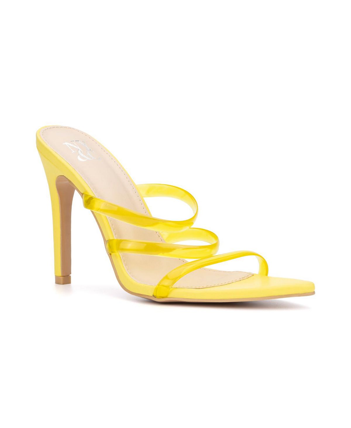 цена Женские босоножки на каблуке Biana New York & Company, желтый