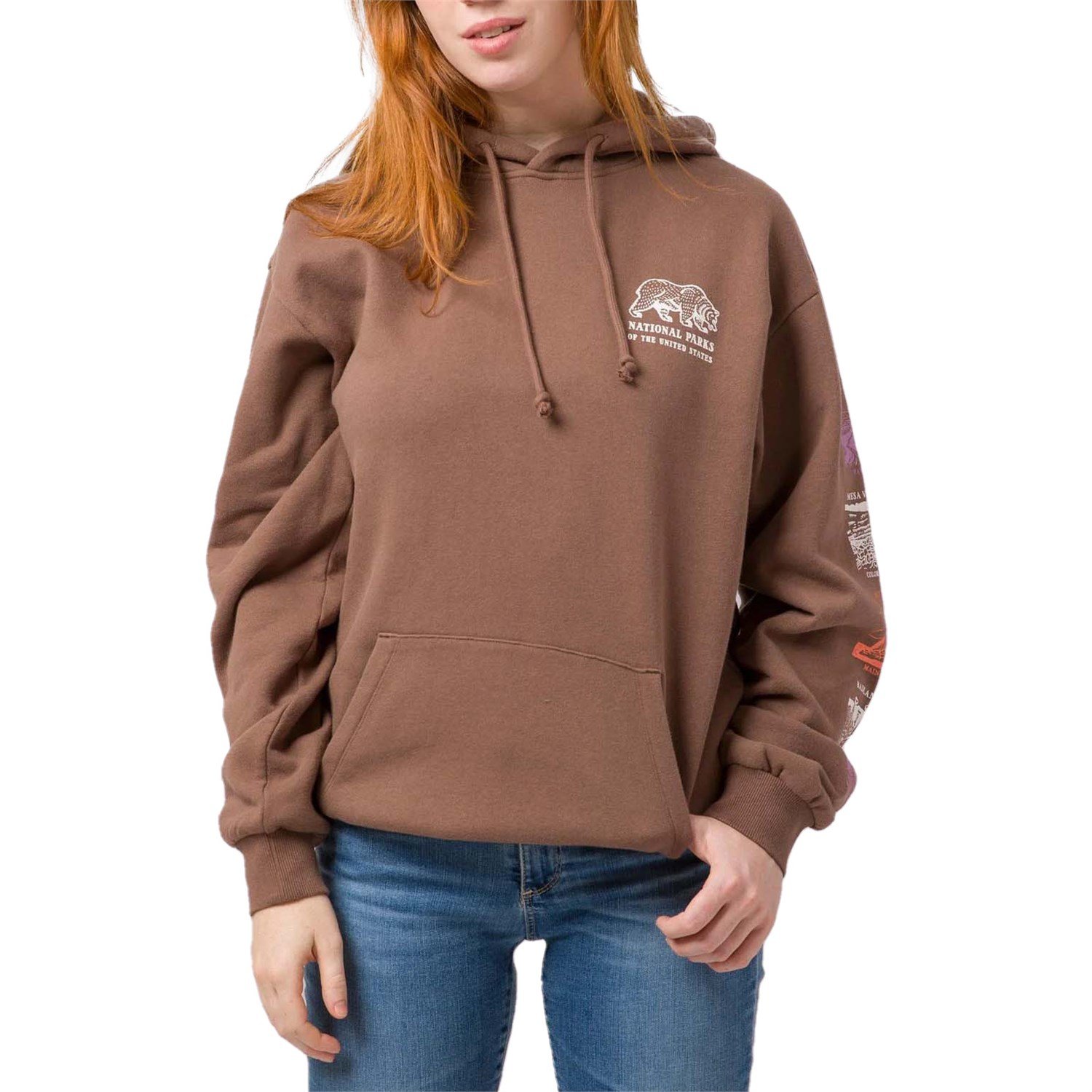 Худи Parks Project National Parks Pictograms Fill In, цвет Brown худи parks project parks fill in hoodie коричневый