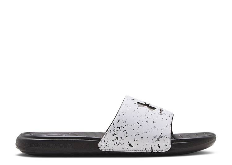 

Кроссовки Under Armour ANSA GRAPHIC SLIDE 'WHITE JET GREY SPECKLED', белый