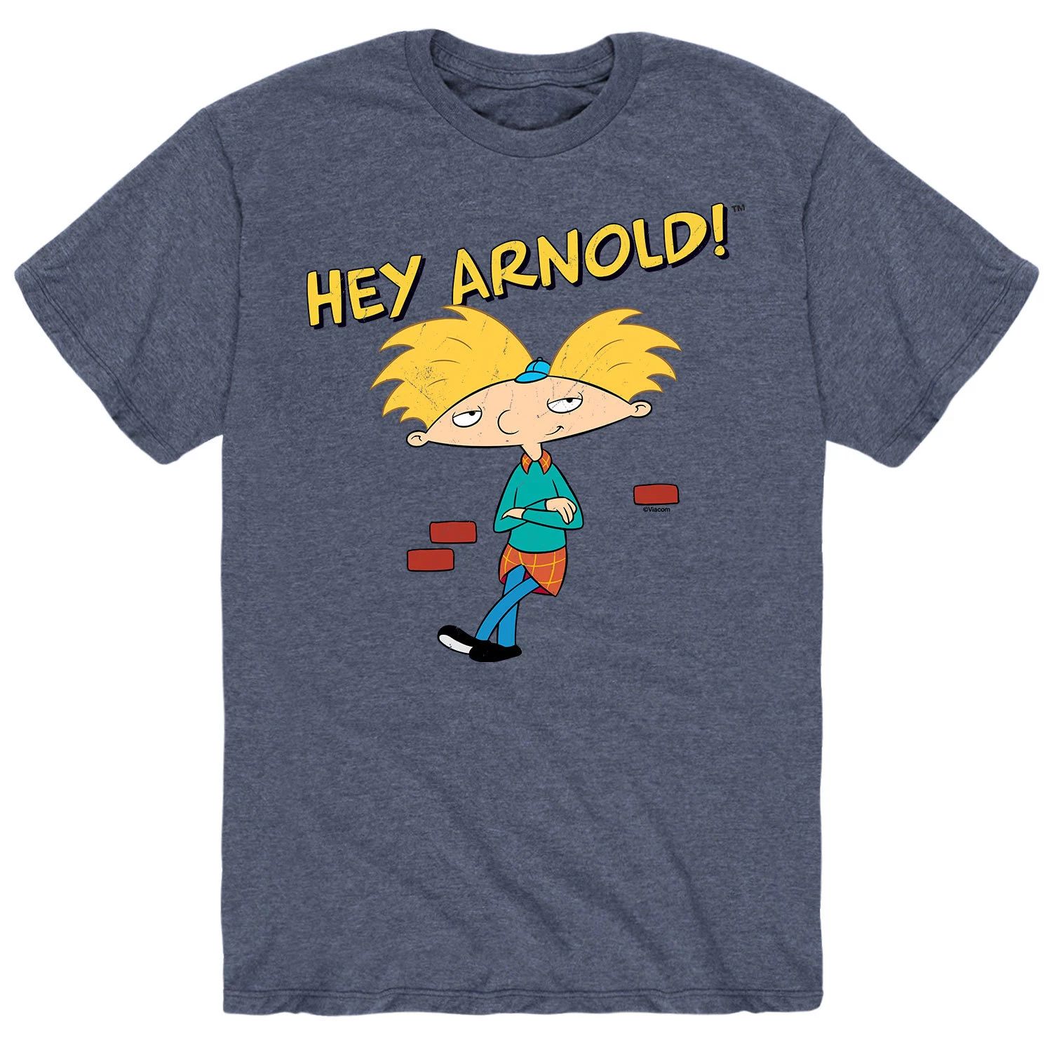 Мужской «Эй, Арнольд!» Крутая футболка Арнольда Licensed Character