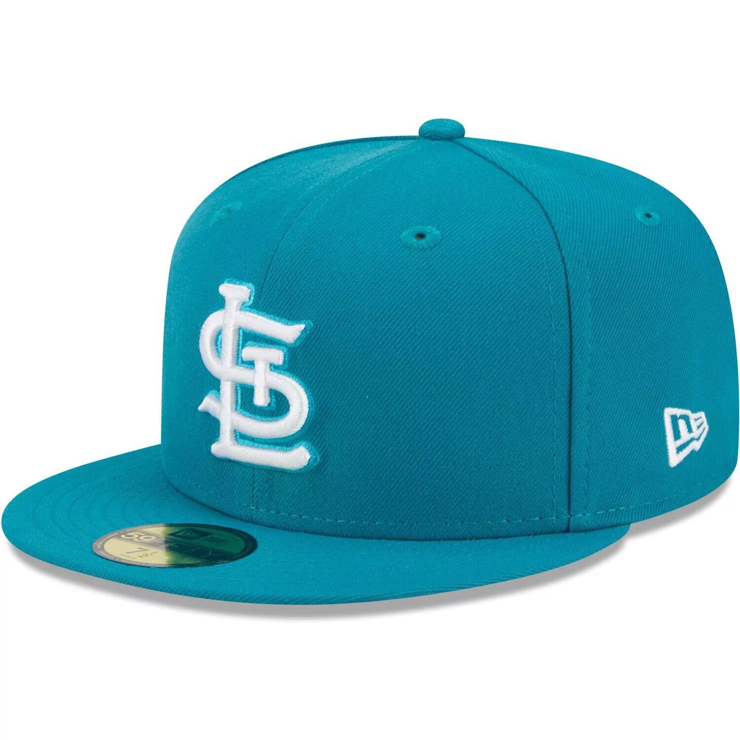 

Мужская приталенная шляпа New Era бирюзового цвета St. Louis Cardinals 59FIFTY