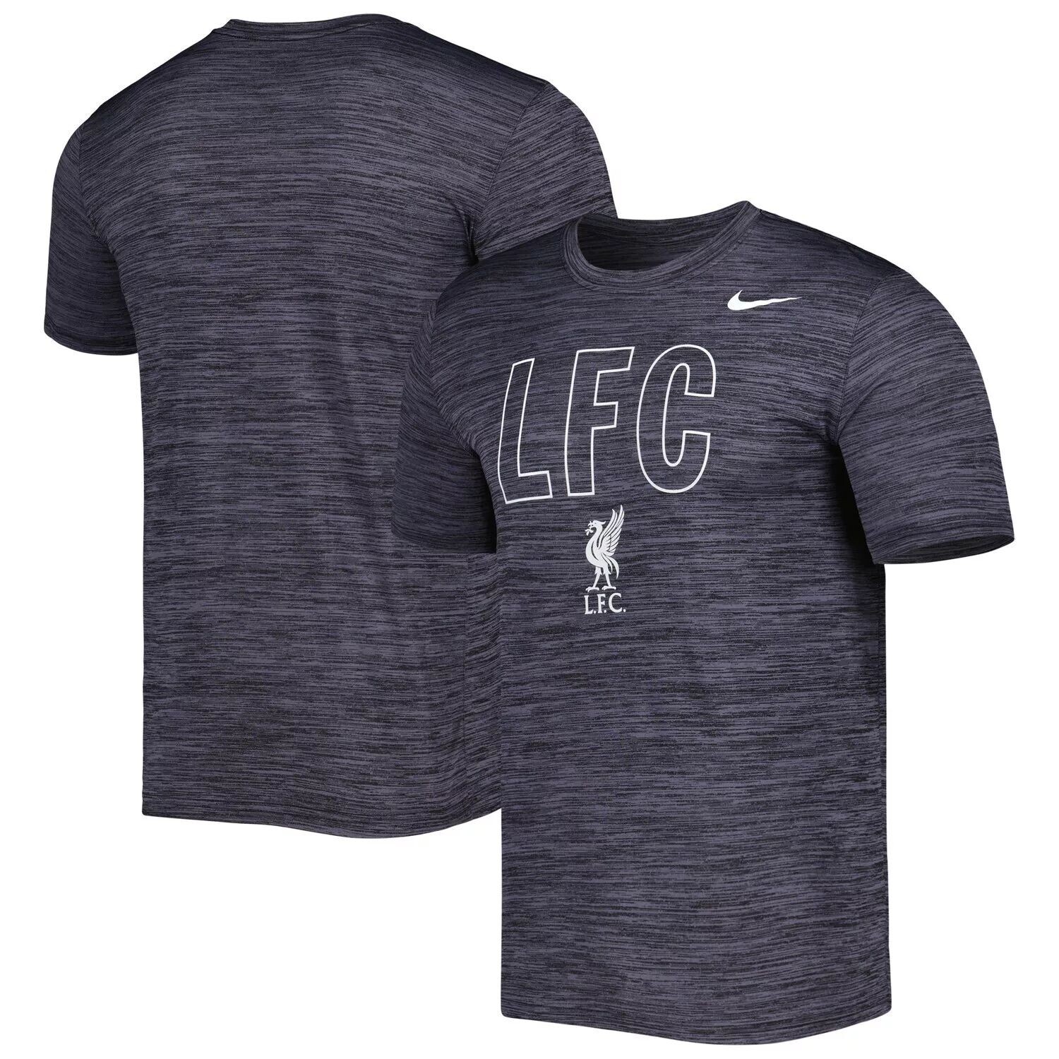 

Мужская черная футболка Nike Liverpool Lockup Velocity Legend Performance, Черный