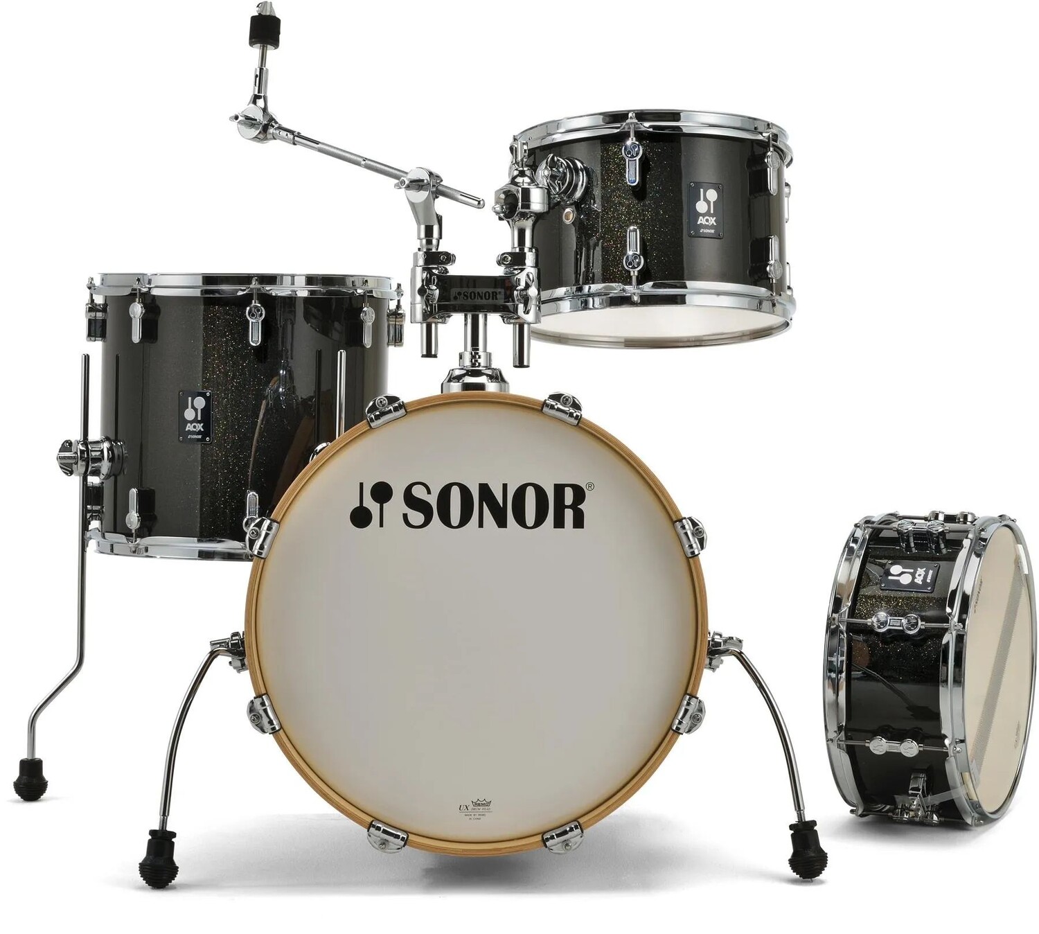 

Набор из 4 предметов Sonor AQX Jazz — Black Midnight Sparkle