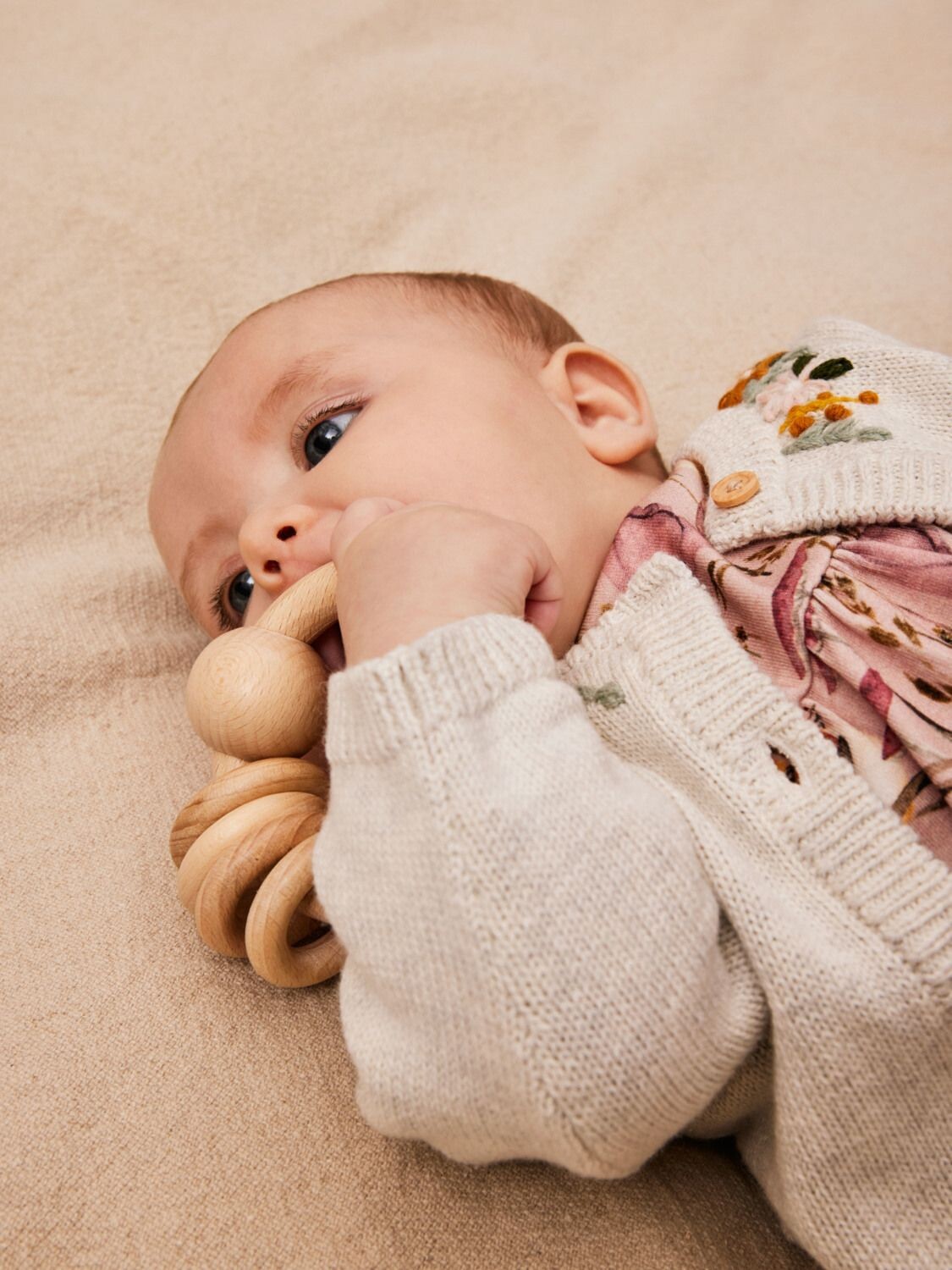 

Кардиган Baby Fosine из органического хлопка с длинными рукавами NAME IT, пейот меланж