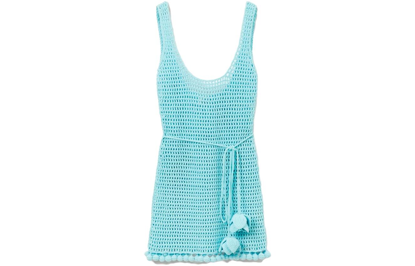 Женское платье без рукавов Burberry, цвет Blue