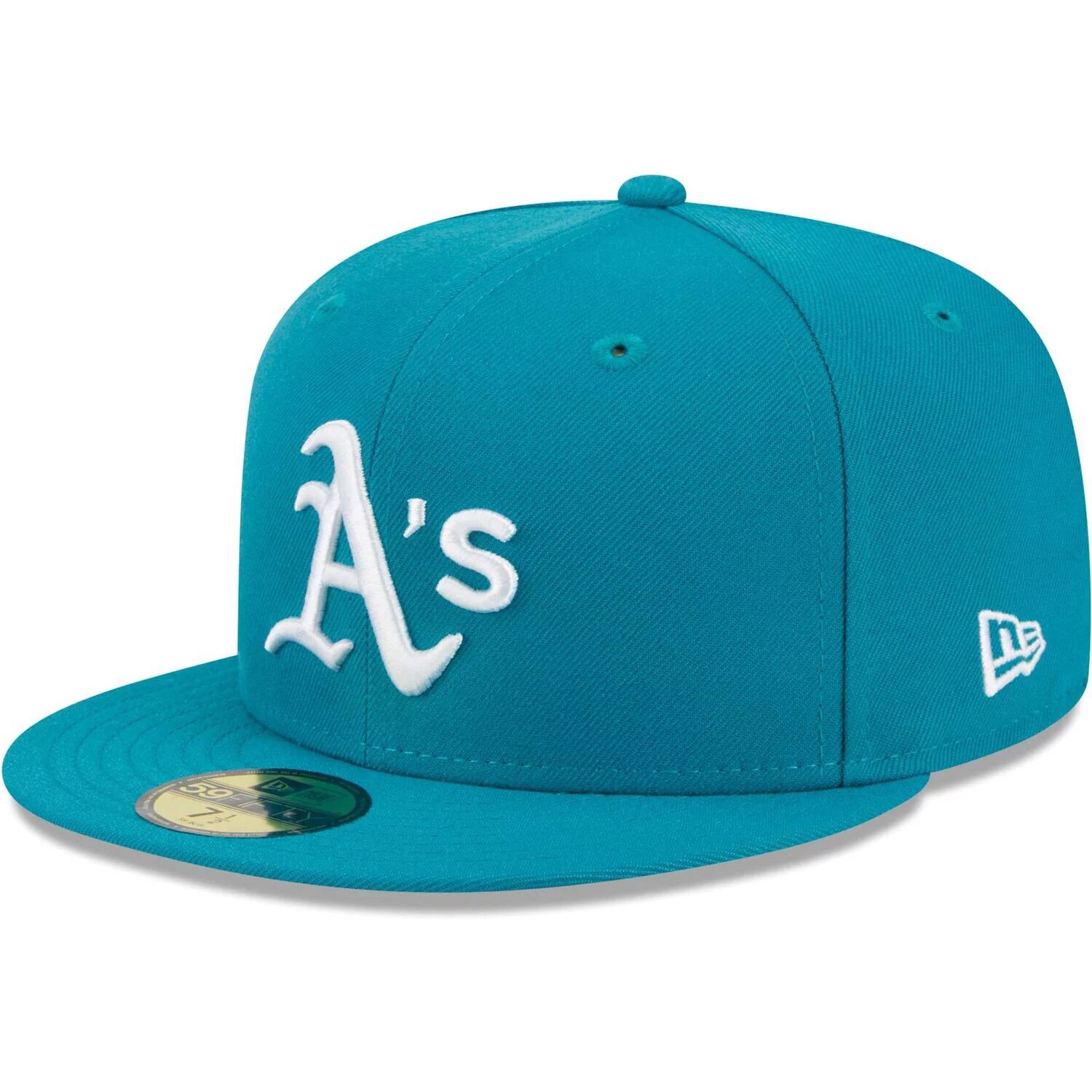 

Мужская приталенная кепка New Era Бирюзовая Oakland Athletics 59FIFTY