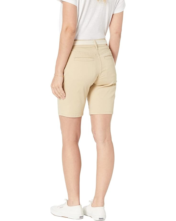 

Шорты U.S. POLO ASSN. 9" Mid-Rise Slim Chino Stretch Sateen Bermuda, цвет Pale Khaki