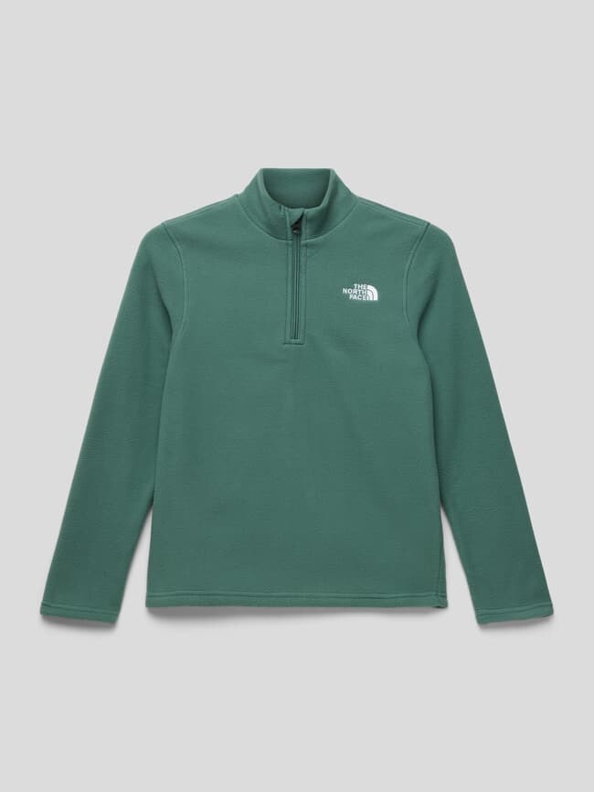 

Флисовый свитер с воротником Тройер модель «ЛЕДНИК» The North Face, зеленый