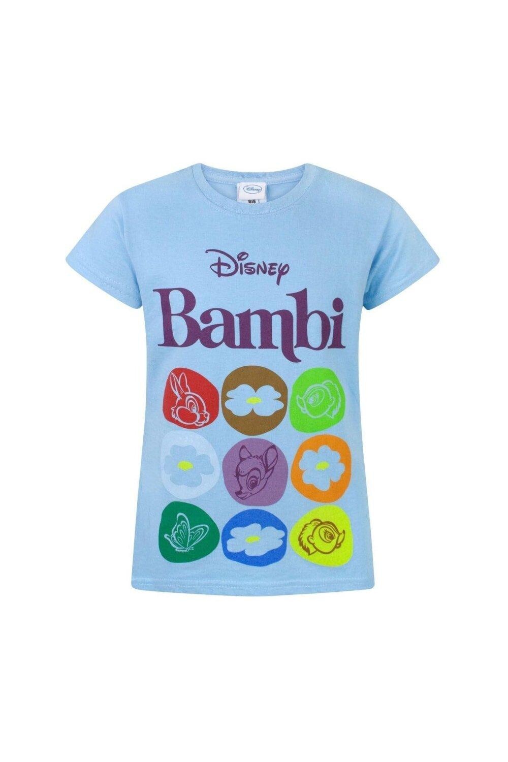 

Футболка с мотивом Bambi, синий