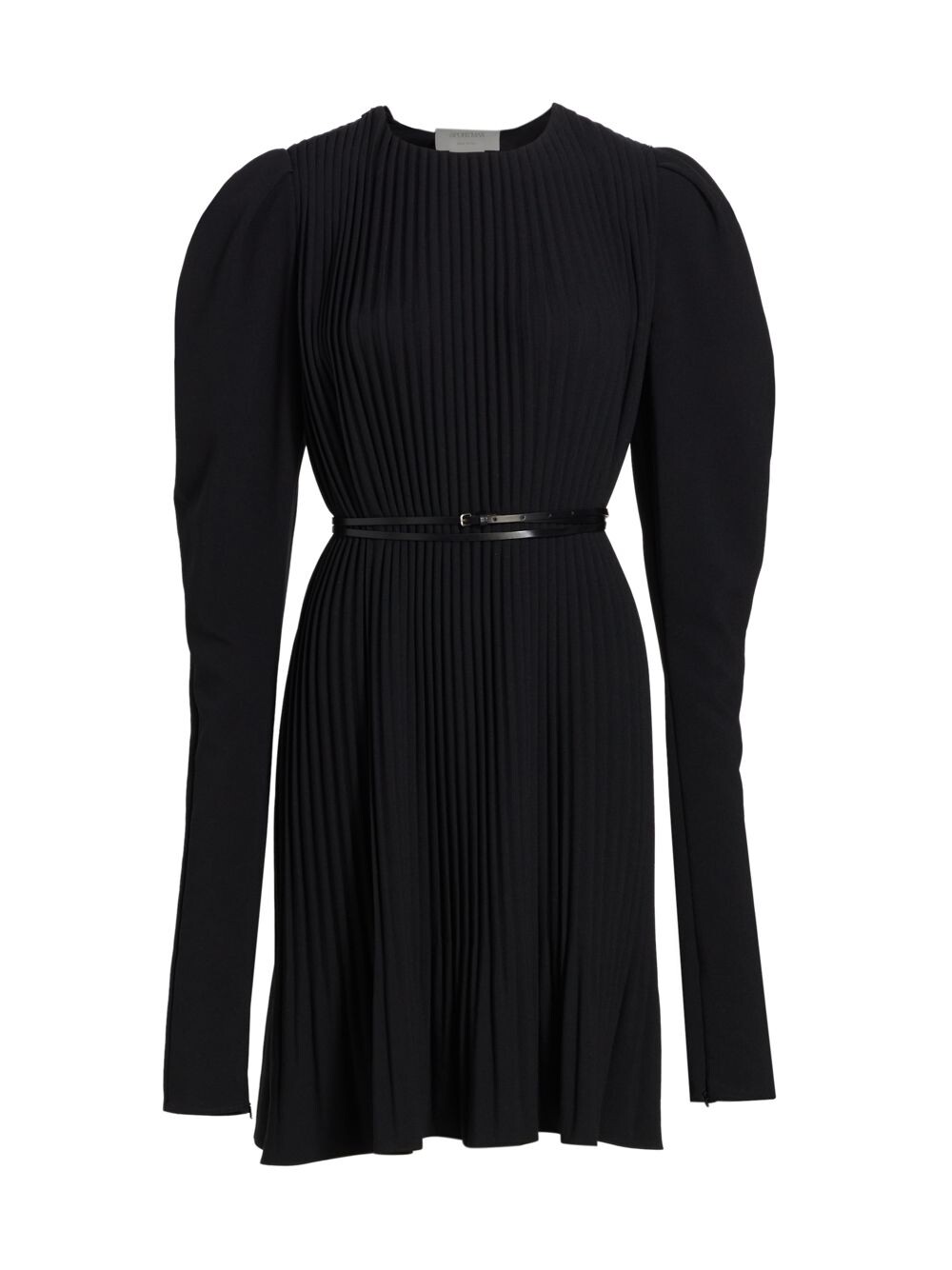 

Трикотажное платье Nuraghe в рубчик Sportmax, черный