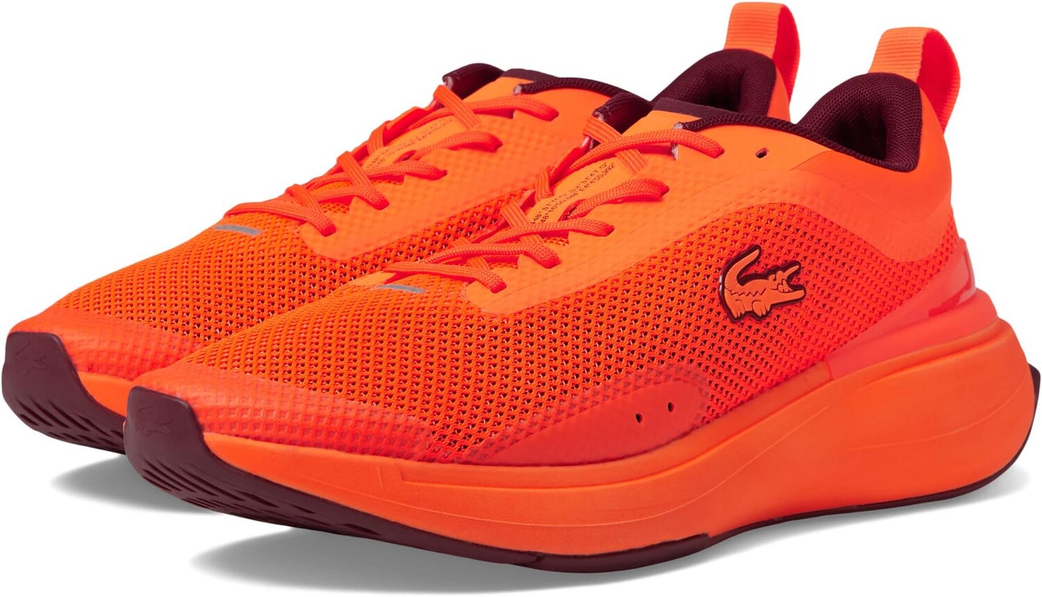 

Кроссовки Run Spin Evo 123 1 Lacoste, цвет Orange/Orange