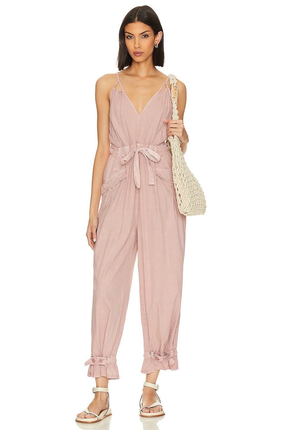 

Комбинезон Free People Aberdeen Crop, цвет Dusty Himalayan