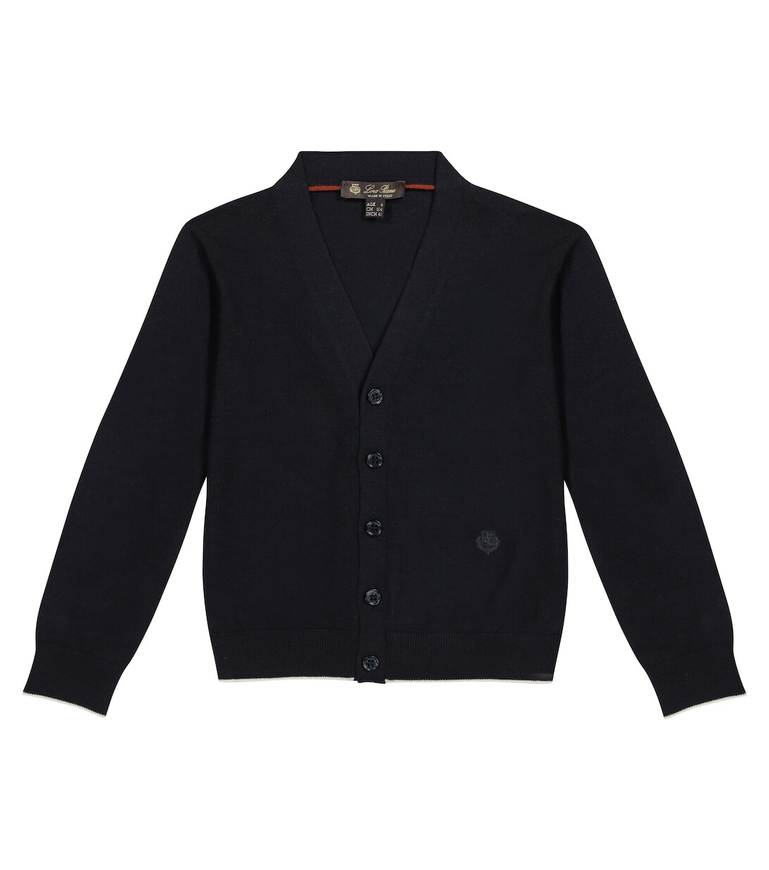 

Чудесный шерстяной кардиган Loro Piana, синий