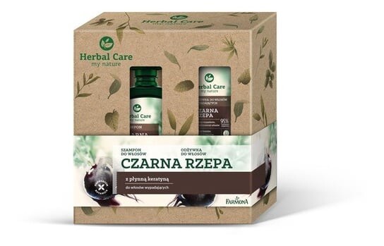 

Подарочный набор Farmona Herbal Care Черная репа (Шампунь для волос 330мл + Кондиционер для волос 200мл) 530мл