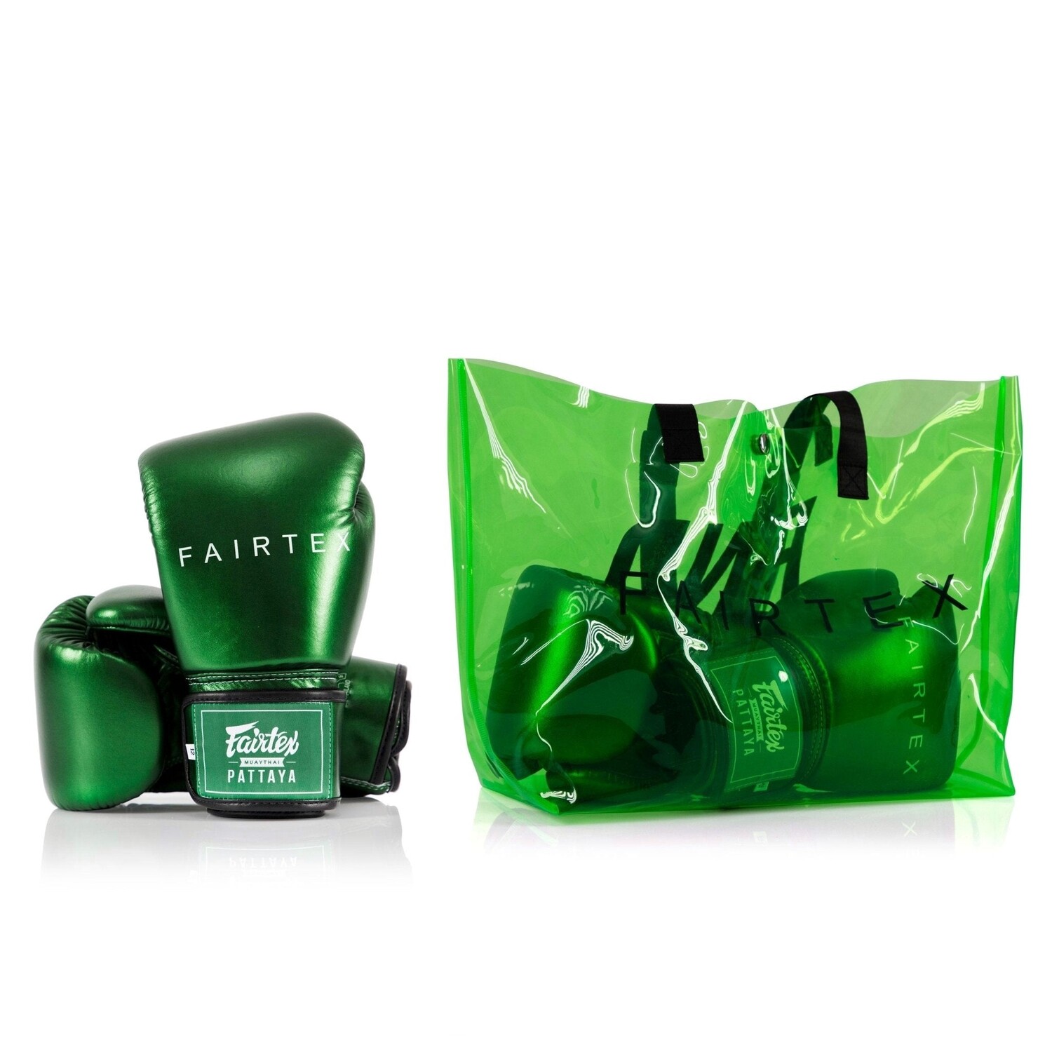 

Боксерские перчатки Fairtex BGV22, зеленый