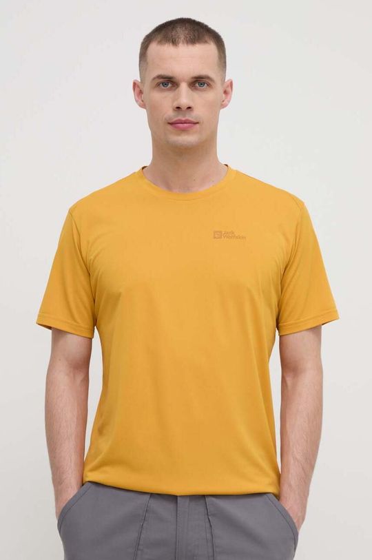 Спортивная футболка Delgami Jack Wolfskin, желтый
