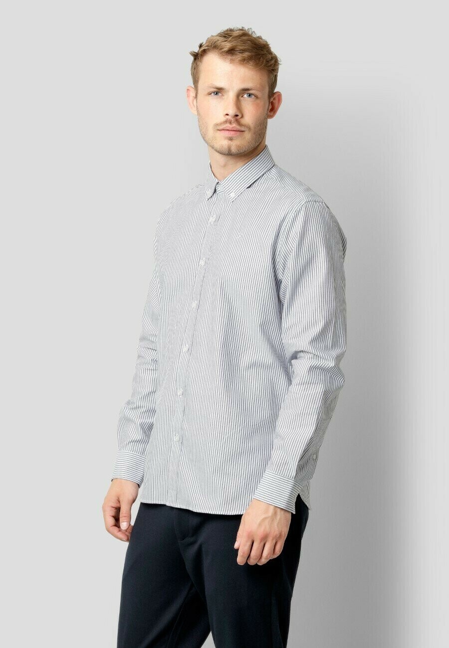 

Рубашка OXFORD STRETCH STRIPE L S Clean Cut Copenhagen, темно-синий