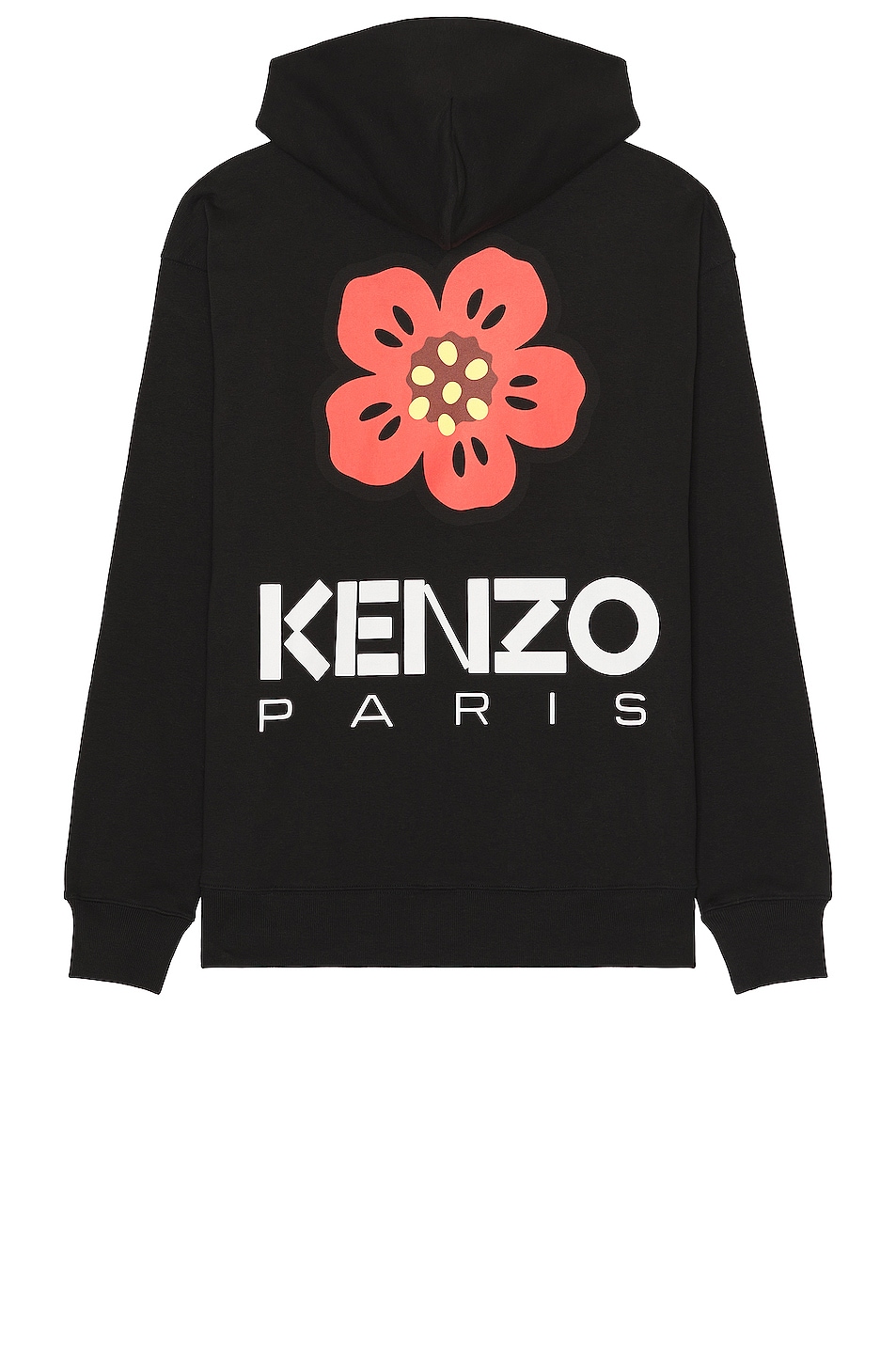 Худи Kenzo Boke Flower Oversized, черный