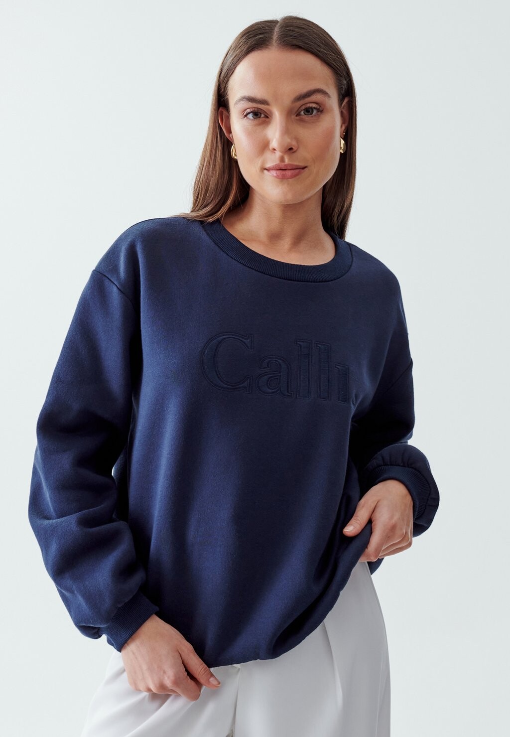 

Толстовка CALLI, цвет navy navy emb