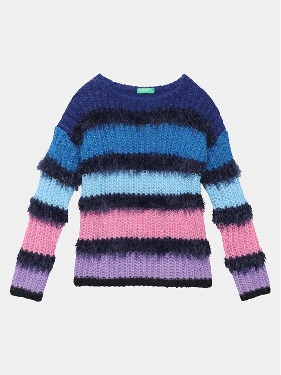 

Пуловер свободного кроя United Colors Of Benetton, мультиколор