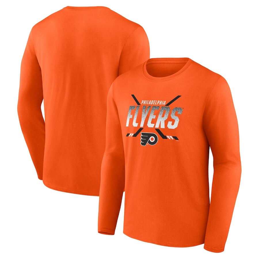 

Футболка с длинным рукавом Fanatics Branded Philadelphia Flyers, оранжевый