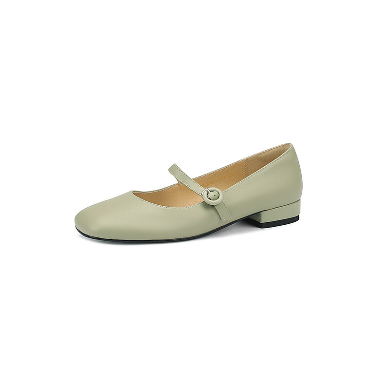 

Туфли Мэри Джейн женские низкие Doketop, цвет Mustard Green